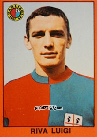 Cromo Luigi Riva - Tutti I Calciatori 1967-1968 n. 204 - MIRA
