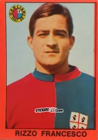 Figurina Francesco Rizzo - Tutti I Calciatori 1967-1968 n. 205 - MIRA