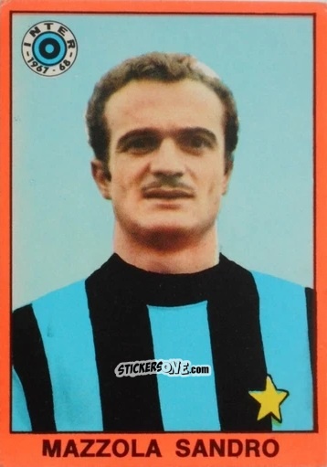 Cromo Sandro Mazzola - Tutti I Calciatori 1967-1968 n. 234 - MIRA
