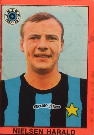 Sticker Harald Nielsen - Tutti I Calciatori 1967-1968 n. 235 - MIRA