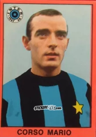 Cromo Mario Corso - Tutti I Calciatori 1967-1968 n. 237 - MIRA