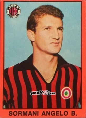 Cromo Angelo Benedicto Sormani - Tutti I Calciatori 1967-1968 n. 326 - MIRA