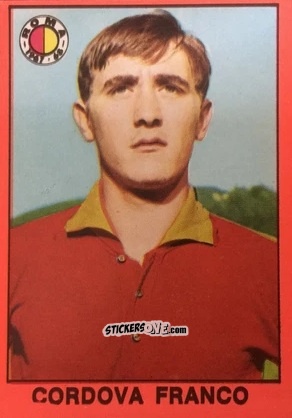 Cromo Franco Cordova - Tutti I Calciatori 1967-1968 n. 363 - MIRA