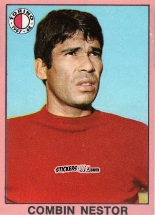 Figurina Nestor Combin - Tutti I Calciatori 1967-1968 n. 417 - MIRA