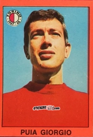 Figurina Giorgio Puia - Tutti I Calciatori 1967-1968 n. 423 - MIRA