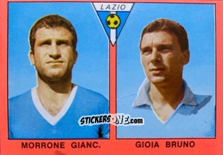 Cromo Juan Carlos Morrone / Bruno Gioia - Tutti I Calciatori 1967-1968 n. 505 - MIRA