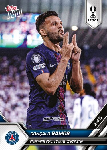 Cromo Goncalo Ramos - Now Uefa Champions League 2025-2026 n. 3 - Topps