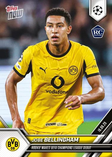 Sticker Jobe Bellingham - Now Uefa Champions League 2025-2026 n. 12 - Topps