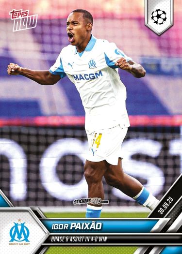 Figurina Igor Paixao - Now Uefa Champions League 2025-2026 n. 26 - Topps