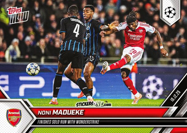 Figurina Noni Madueke - Now Uefa Champions League 2025-2026 n. 69 - Topps