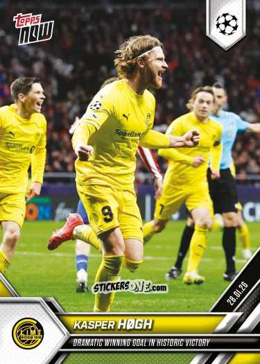 Cromo Kasper Hogh - Now Uefa Champions League 2025-2026 n. 86 - Topps