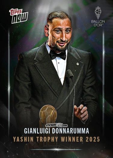 Cromo Gianluigi Donnarumma - Ballon D'Or 2025 n. 5 - Topps