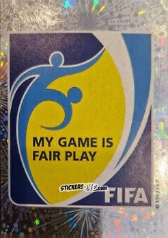 Figurina My Game Is Fair Play - FIFA World Cup South Africa 2010 n. 00 - Panini