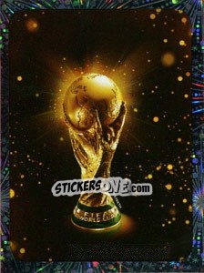 Figurina FIFA World Cup Trophy - FIFA World Cup South Africa 2010 - Panini