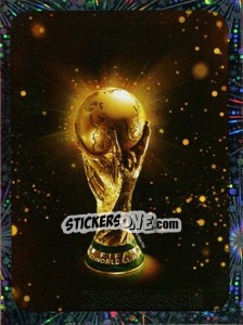 Sticker FIFA World Cup Trophy - FIFA World Cup South Africa 2010 n. 1 - Panini
