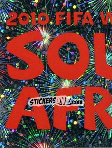 Sticker Official Logo - FIFA World Cup South Africa 2010 n. 2 - Panini