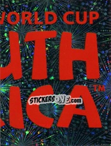Sticker Official Logo - FIFA World Cup South Africa 2010 n. 3 - Panini