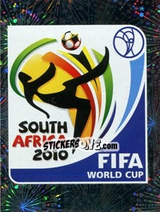 Figurina Official Emblem - FIFA World Cup South Africa 2010 - Panini