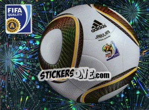 Sticker Official Ball - FIFA World Cup South Africa 2010 n. 5 - Panini