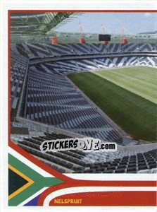 Cromo Nelspruit - Mbombela Stadium - FIFA World Cup South Africa 2010 - Panini