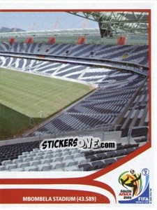 Cromo Nelspruit - Mbombela Stadium - FIFA World Cup South Africa 2010 - Panini