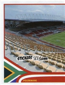 Sticker Polokwane - Peter Mokaba Stadium - FIFA World Cup South Africa 2010 n. 20 - Panini