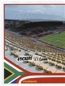 Figurina Polokwane - Peter Mokaba Stadium - FIFA World Cup South Africa 2010 - Panini