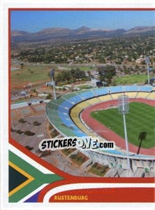 Cromo Rustenburg - Royal Bafokeng Stadium - FIFA World Cup South Africa 2010 - Panini