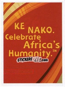 Figurina Official Slogan - FIFA World Cup South Africa 2010 - Panini