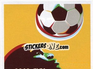 Sticker Official Poster - FIFA World Cup South Africa 2010 n. 27 - Panini
