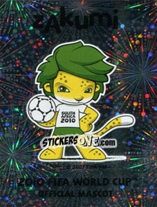 Sticker Official Mascot - FIFA World Cup South Africa 2010 - Panini