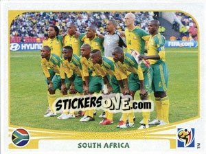 Sticker Team Photo - FIFA World Cup South Africa 2010 - Panini