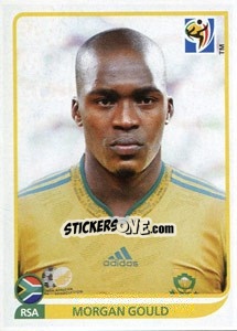Sticker Morgan Gould - FIFA World Cup South Africa 2010 - Panini