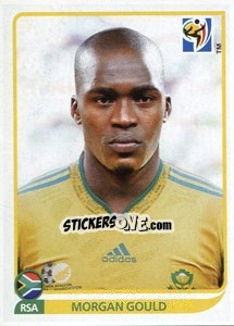 Cromo Morgan Gould - FIFA World Cup South Africa 2010 - Panini