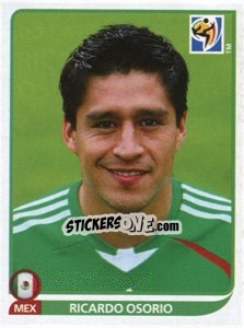 Sticker Ricardo Osorio - FIFA World Cup South Africa 2010 n. 53 - Panini
