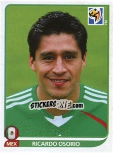 Sticker Ricardo Osorio - FIFA World Cup South Africa 2010 - Panini