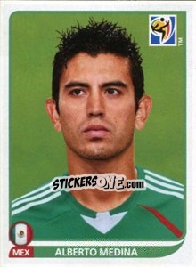 Sticker Alberto Medina - FIFA World Cup South Africa 2010 - Panini