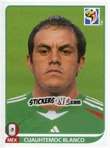 Cromo Cuauhtemoc Blanco