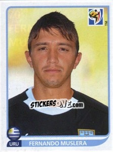Sticker Fernando Muslera - FIFA World Cup South Africa 2010 n. 70 - Panini