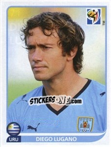 Sticker Diego Lugano - FIFA World Cup South Africa 2010 - Panini