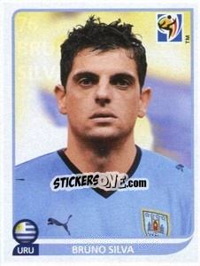 Sticker Bruno Silva - FIFA World Cup South Africa 2010 - Panini