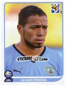 Cromo Alvaro Pereira - FIFA World Cup South Africa 2010 - Panini