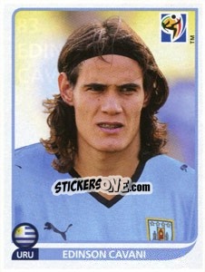 Sticker Edinson Cavani - FIFA World Cup South Africa 2010 n. 83 - Panini