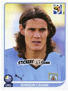 Figurina Edinson Cavani - FIFA World Cup South Africa 2010 - Panini