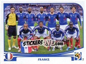 Sticker Team Photo - FIFA World Cup South Africa 2010 - Panini