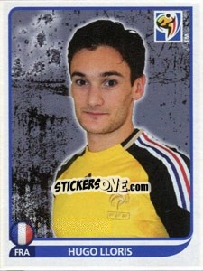 Sticker Hugo Lloris - FIFA World Cup South Africa 2010 n. 89 - Panini