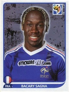 Sticker Bacary Sagna - FIFA World Cup South Africa 2010 n. 93 - Panini