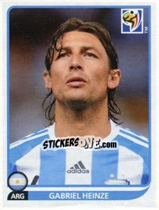 Cromo Gabriel Heinze