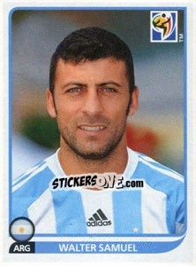 Cromo Walter Samuel