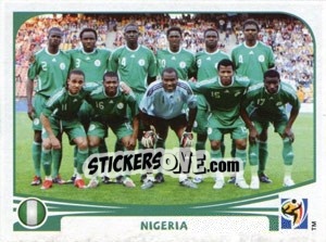 Sticker Team Photo - FIFA World Cup South Africa 2010 - Panini